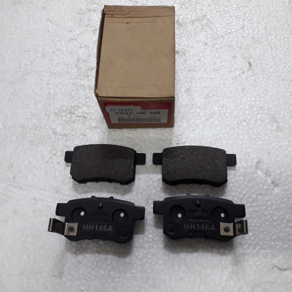 (*HONDA 45022SHJA50) FRONT (DEPAN) BRAKE PAD HONDA CRV SWA 20122015' CRV TOA 2016' (ASSEMBLE