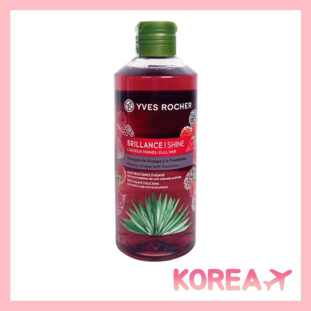 YVES ROCHER rinsing vinegar with raspberry 400ml Shopee Malaysia