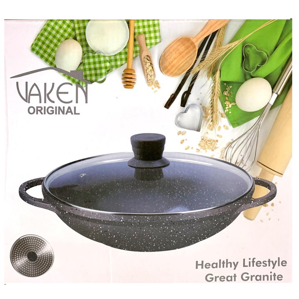 36cm Granite Cooking Wok Shopee Malaysia
