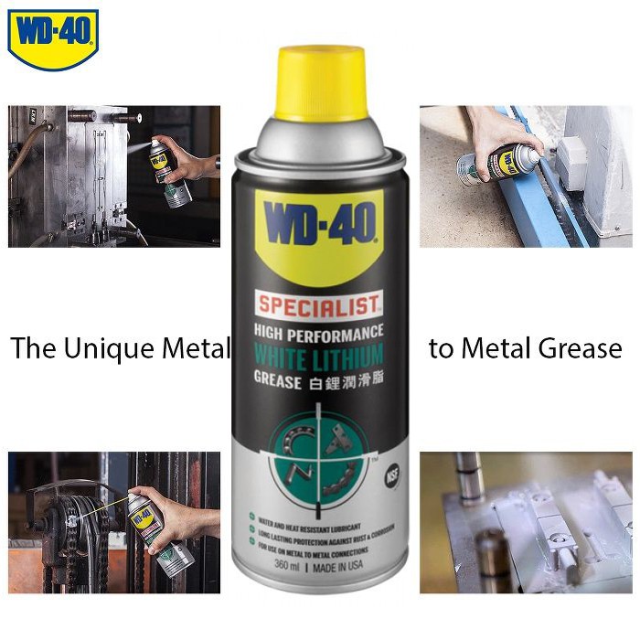 (360ml) WD40 Specialist High Performance Heat Resistance Lubricant