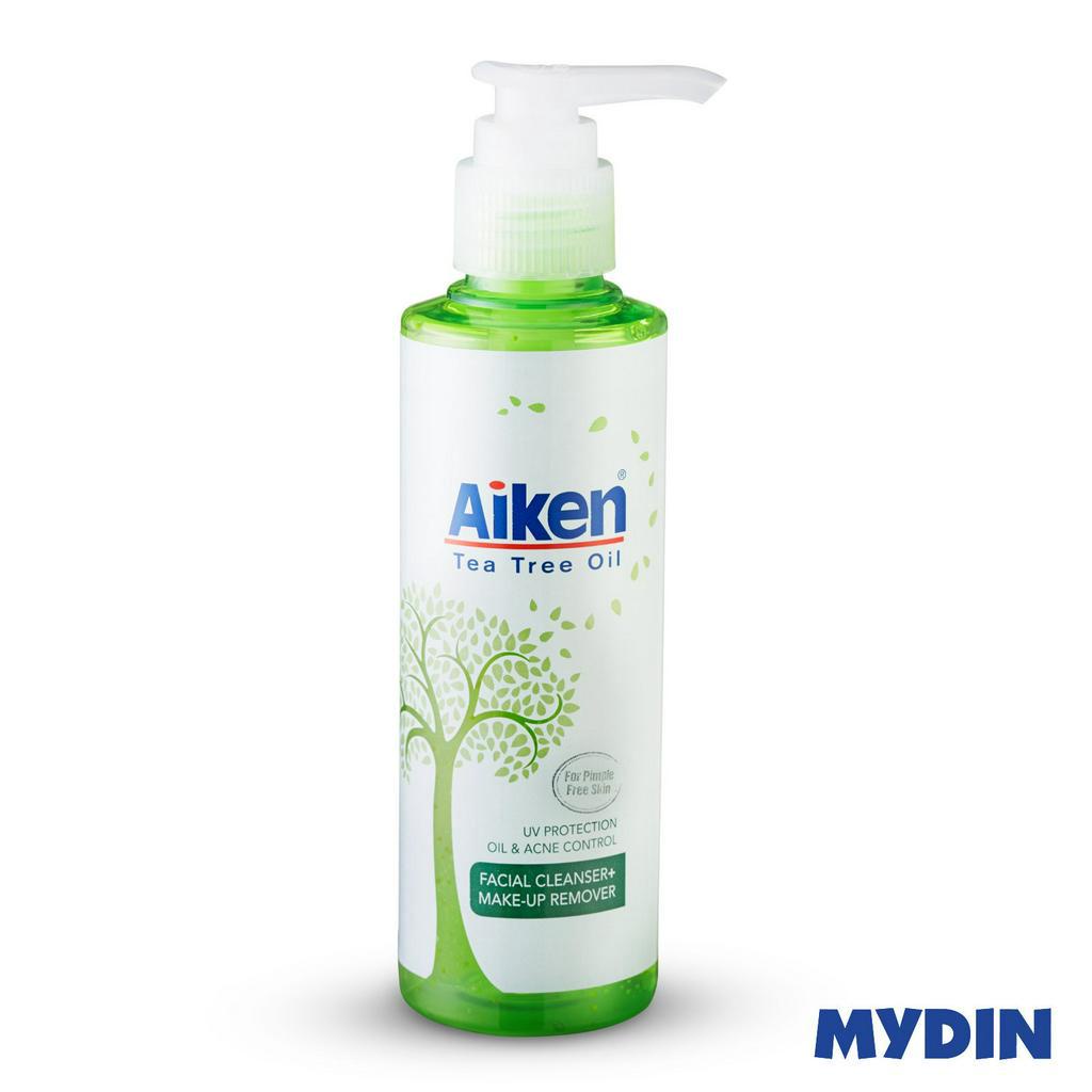 Aiken Tea Tree Oil Facial Cleanser & MakeUp Remover 150ml Shopee