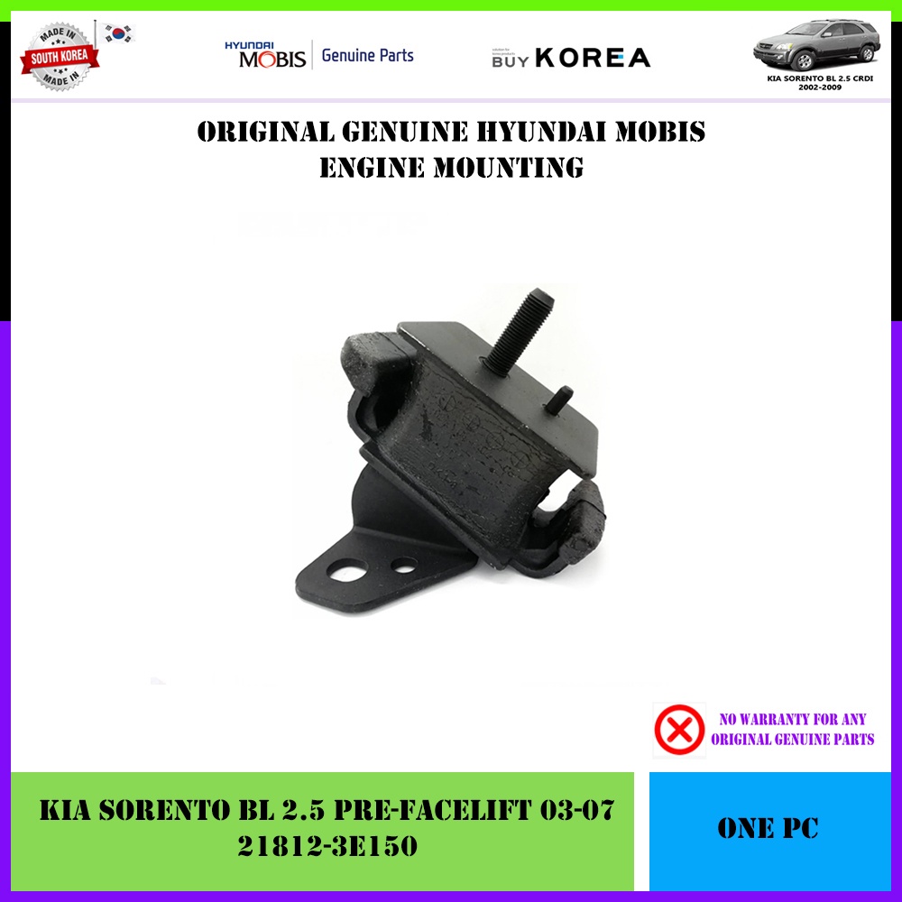 (BL4) Kia Sorento BL 2.5 20022006 Genuine Hyundai Mobis Left Or Right
