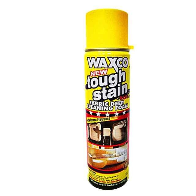 WAXCO Tough Stain Fabric Deep Cleaning Foam (500gm) Shopee Malaysia