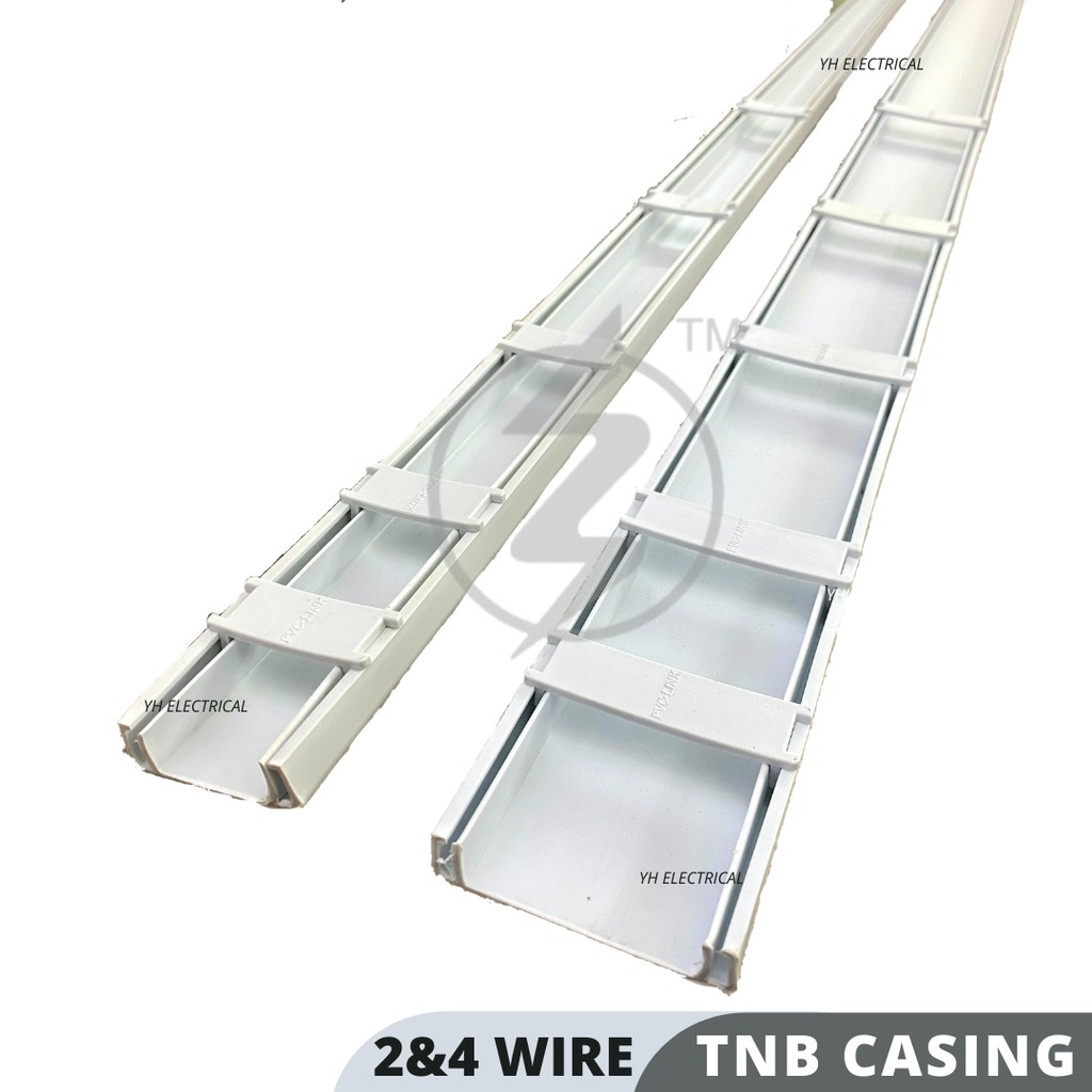 2 & 4 Wire cable PVC TNB CASING / ELECTRICAL PVC CASING with 10pcs of