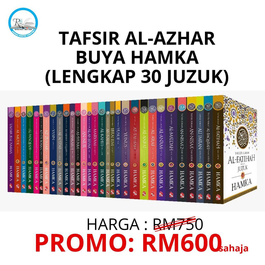 CO TAFSIR ALAZHAR BUYA HAMKA SET LENGKAP 30 JUZUK