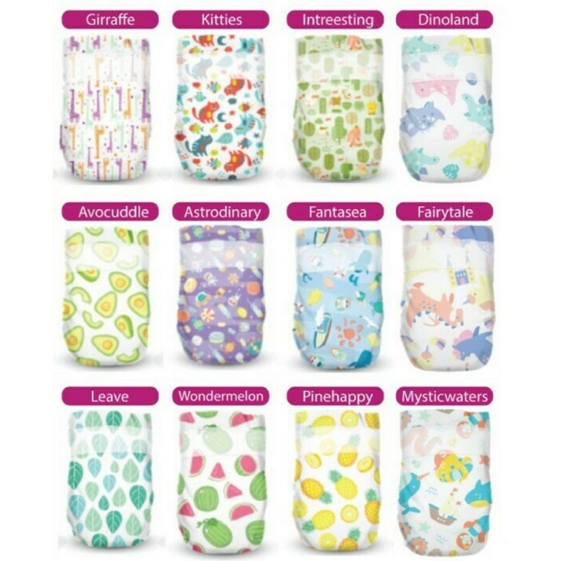 Offspring Diapers Fashion Tape (S, M, L, XL) Ready Stock Shopee Malaysia