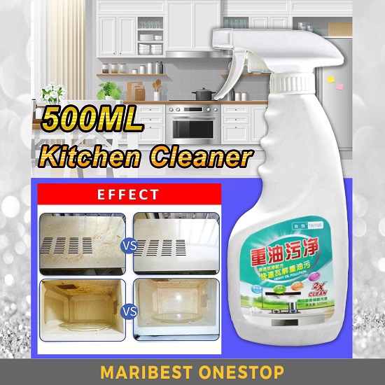500ML Kitchen Cleaner Spray Hood Cleaner Cleaning Agent Heavy Quick