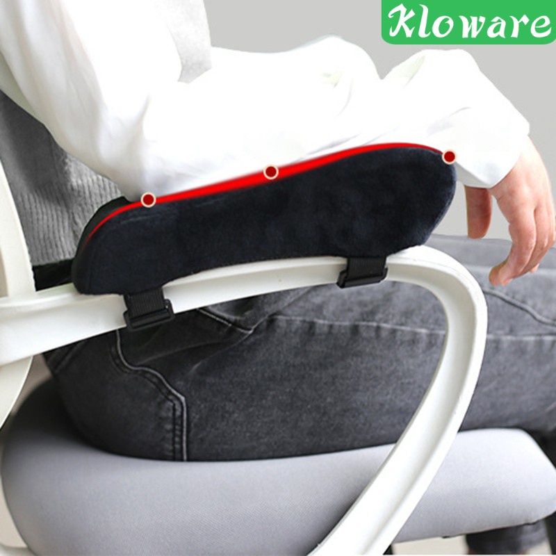 [klowareMY] Chair Arm Cushions Office Chair Arm Rest Pad Pressure Gaming Chair Arm Rest Shopee