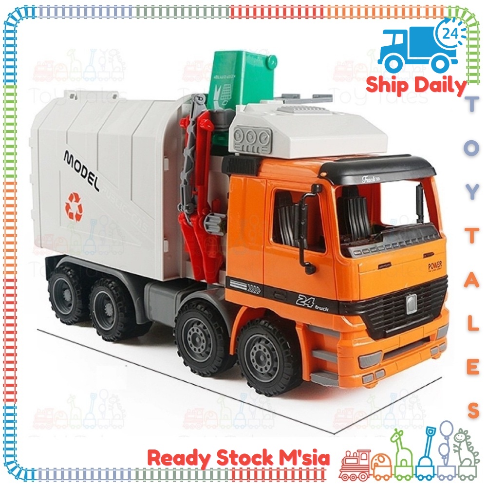 GARBAGE TRUCK TOY [Rubbish Bin Toys BIG Extra Large 110 ] Lori Sampah