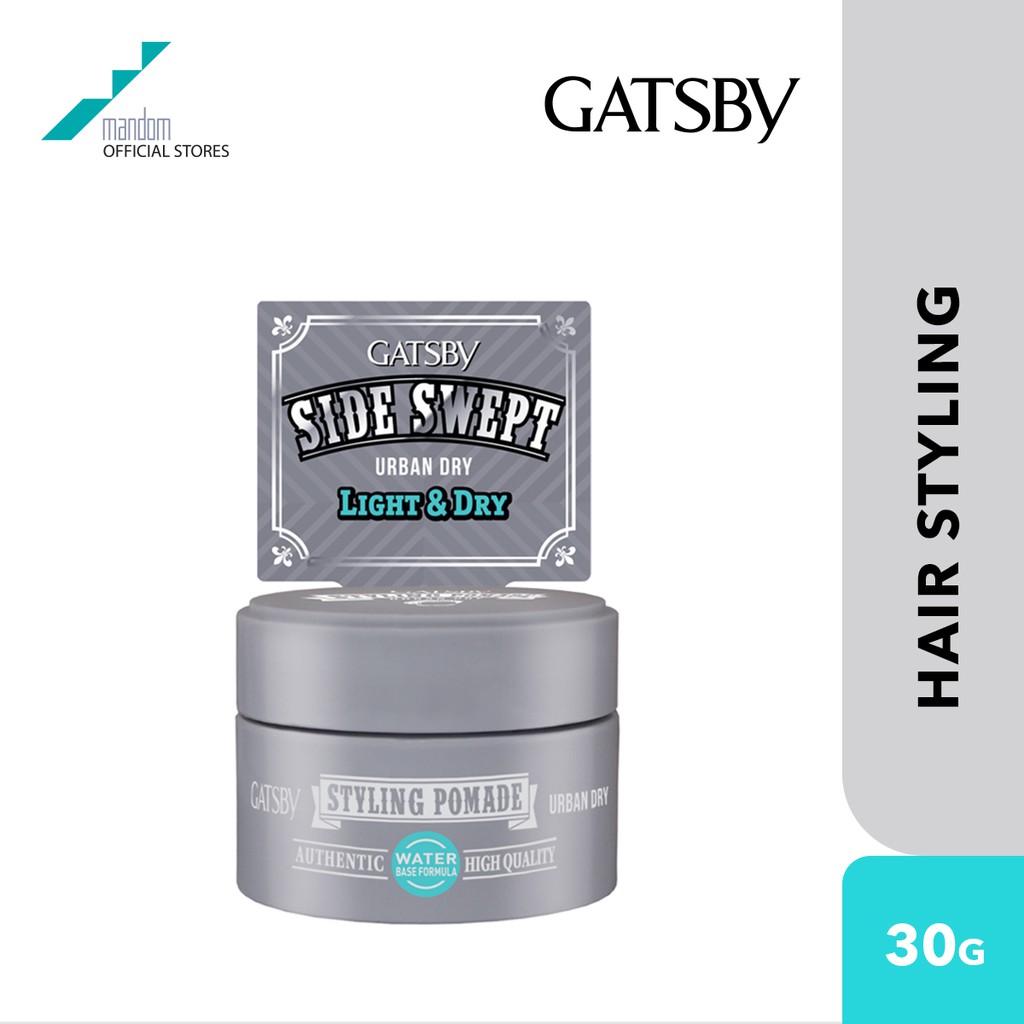 Gatsby Styling Pomade Urban Dry 30g Shopee Malaysia