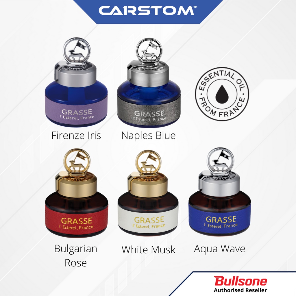 Bullsone Grasse Diffuser L'Esterel Essential Oils, Car Freshener