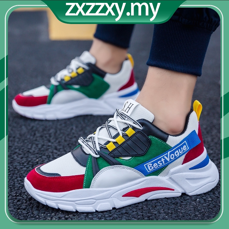 Ready Stock Korean Style Kasut Sukan Lelaki Outdoor Travel Men Sports