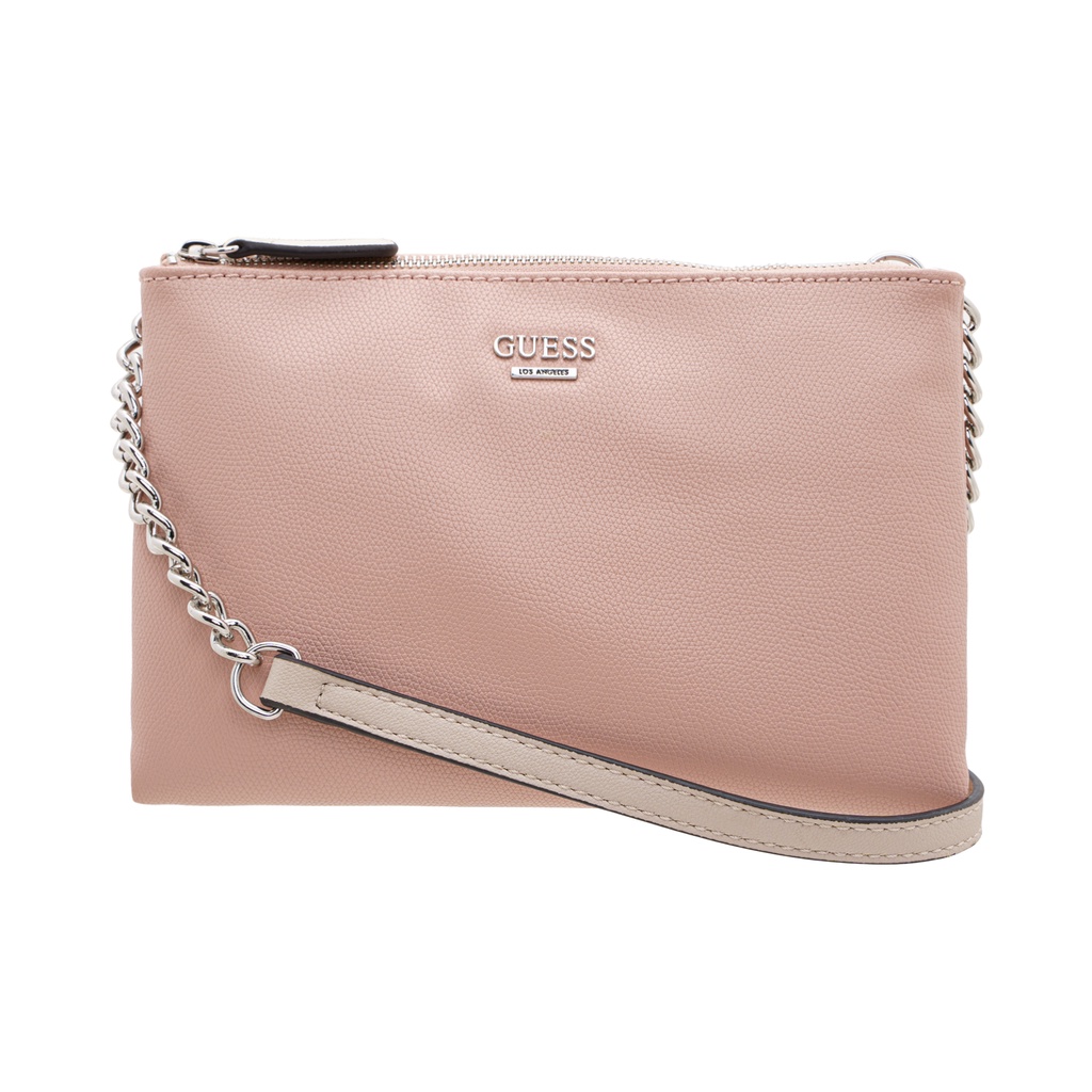 Guess Ladies Campos Double Zip Crossbody Shopee Malaysia