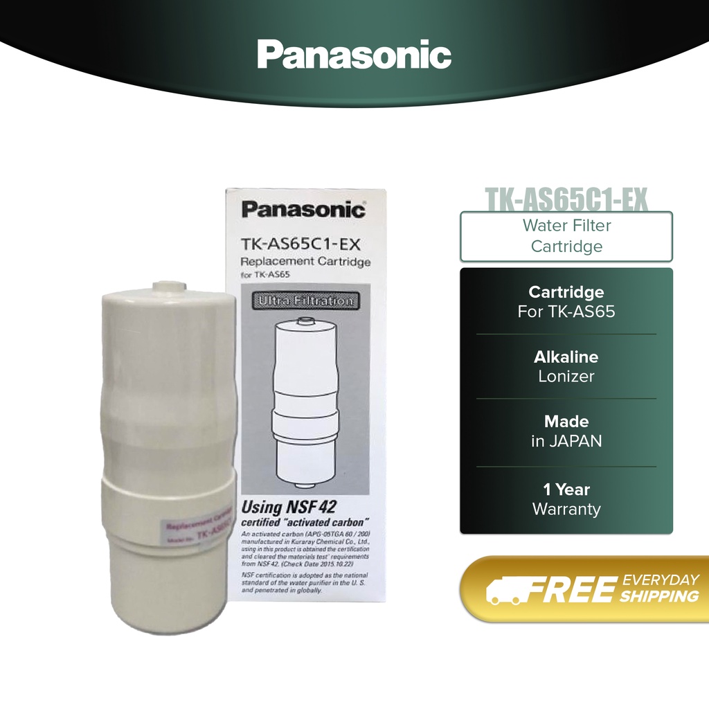 Panasonic Water Filter Cartridge For TKAS65 Kartrij Penapis Air [TK