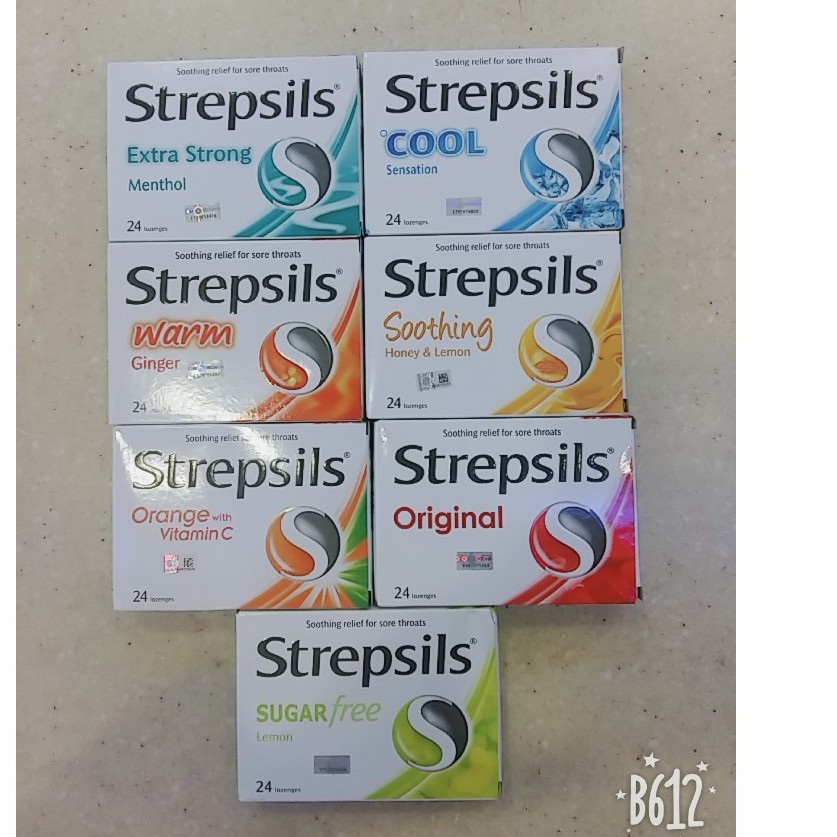 STREPSILS LOZENGES SOOTHING RELIEF FOR SORE THROAT 24S Shopee Malaysia