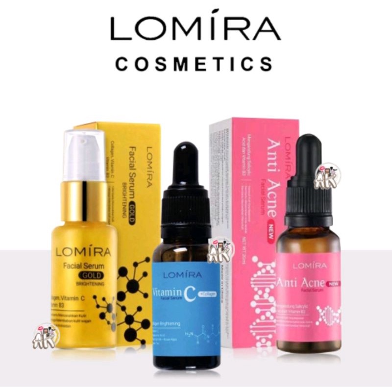 Lomira Vitamin C Facial Serum Anti Acne / Vit Collagen / Gold Shopee Malaysia