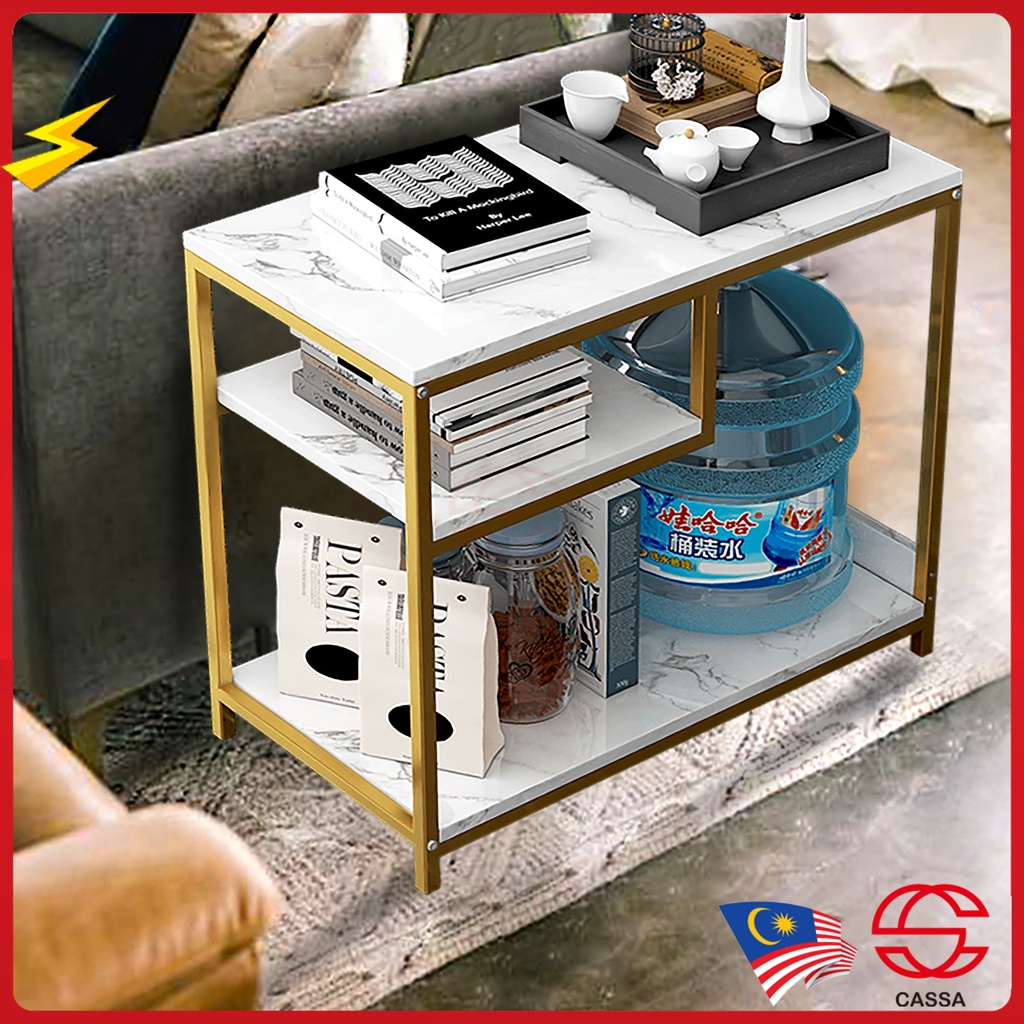 [NEW DESIGNGOLD] Cassa Elegante Modern 60x30 Square Rectangular Coffee