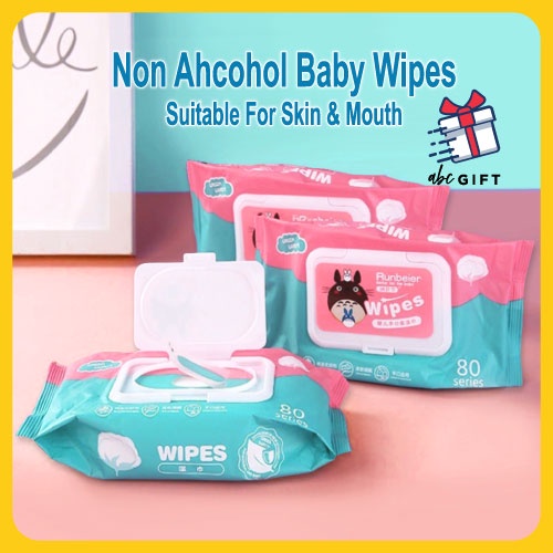 abcgift Baby Wet Wipes baby wet tissue Tisu Basah Bayi Wet Tissue With