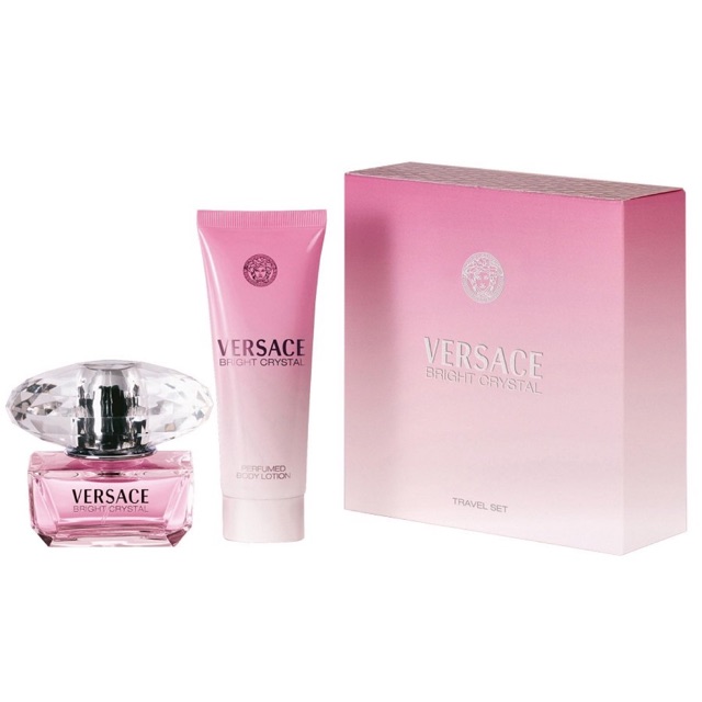versace bright crystal travel set,Save up to
