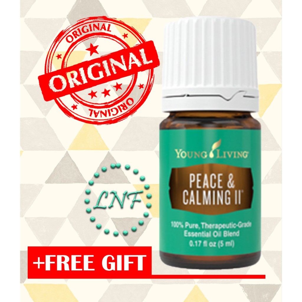 YL Young Livings Peace & Calming II or 2 (5ml) + Free Gift Shopee