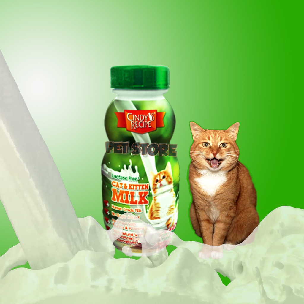 CINDY Recipe Cat & Kitten Milk / Susu (250ml) Shopee Malaysia