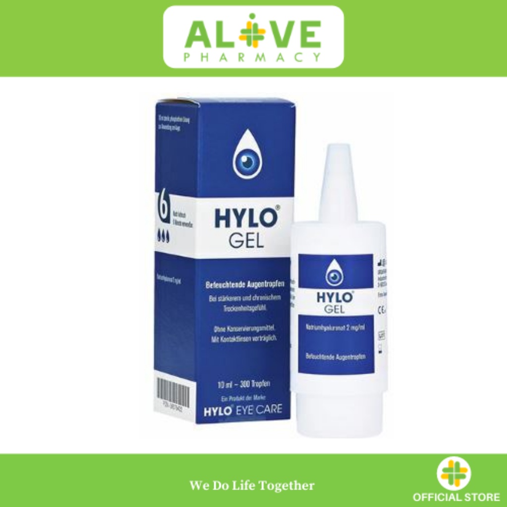 HYLOGEL Lubricating Eye Drops 10ml (300 drops) Shopee Malaysia