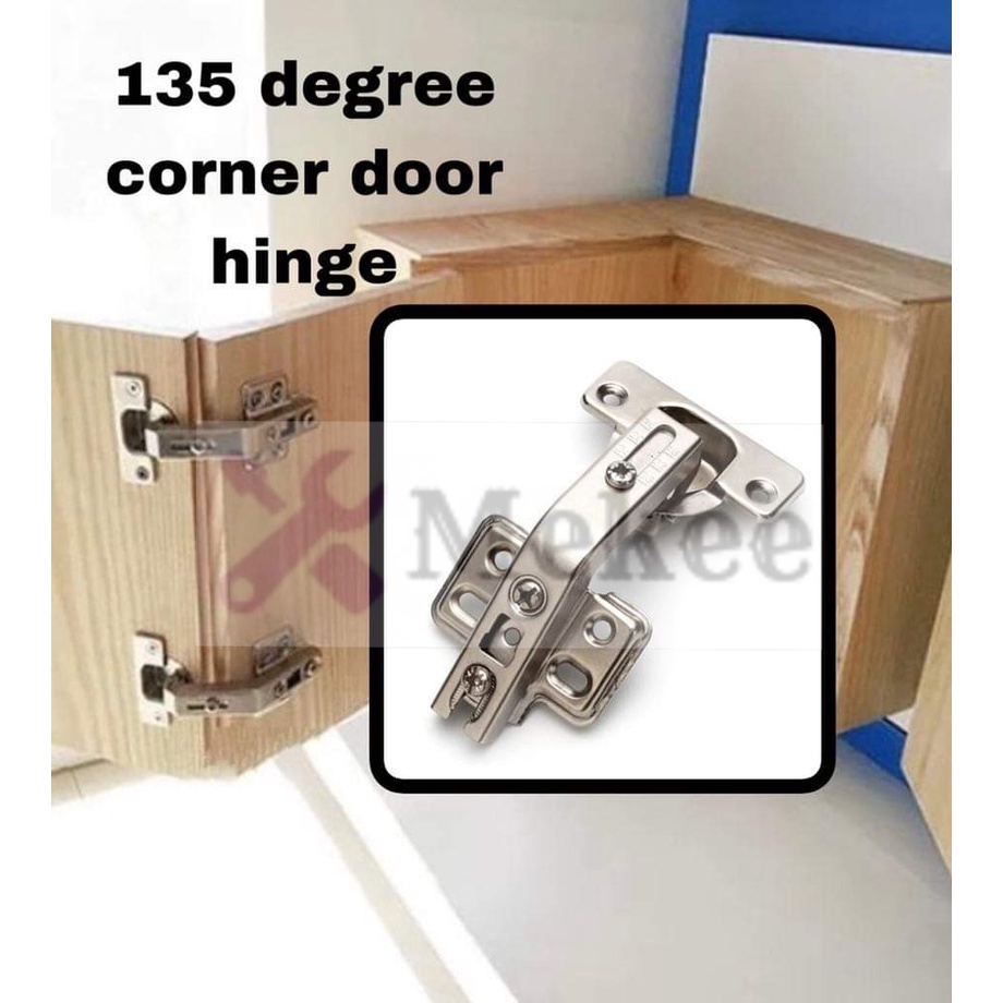 Kitchen 135 degree corner door hinge folding 270 degree door
