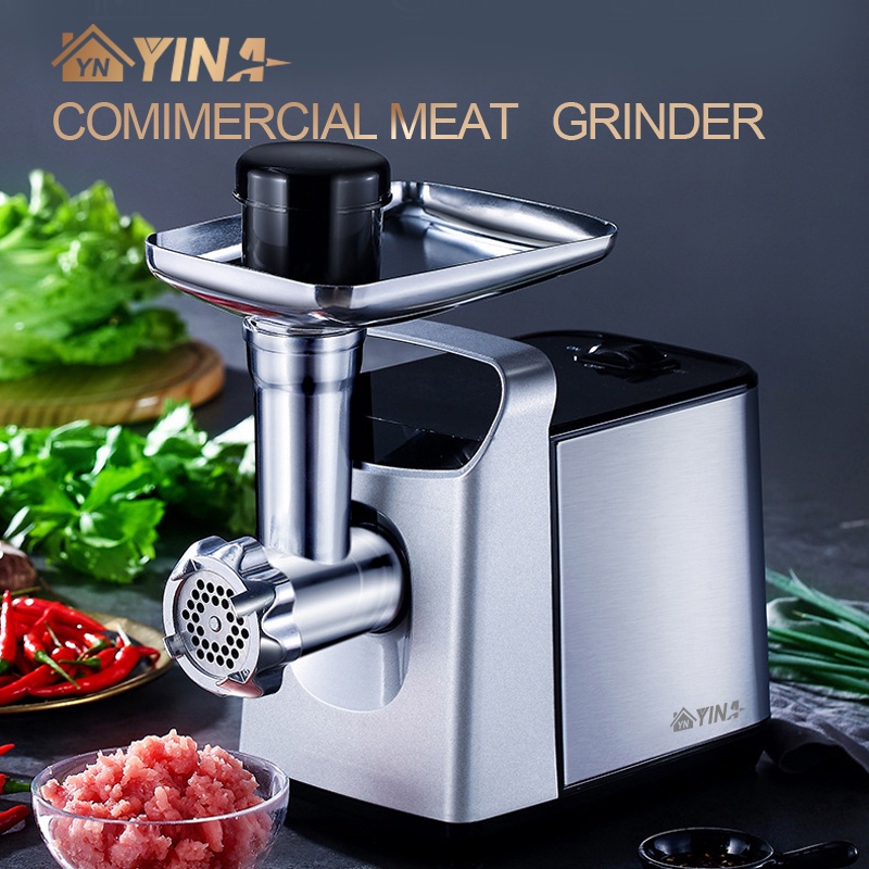 Electric Meat Grinder Aluminium Alloy Electric Meat Grinder Stainless