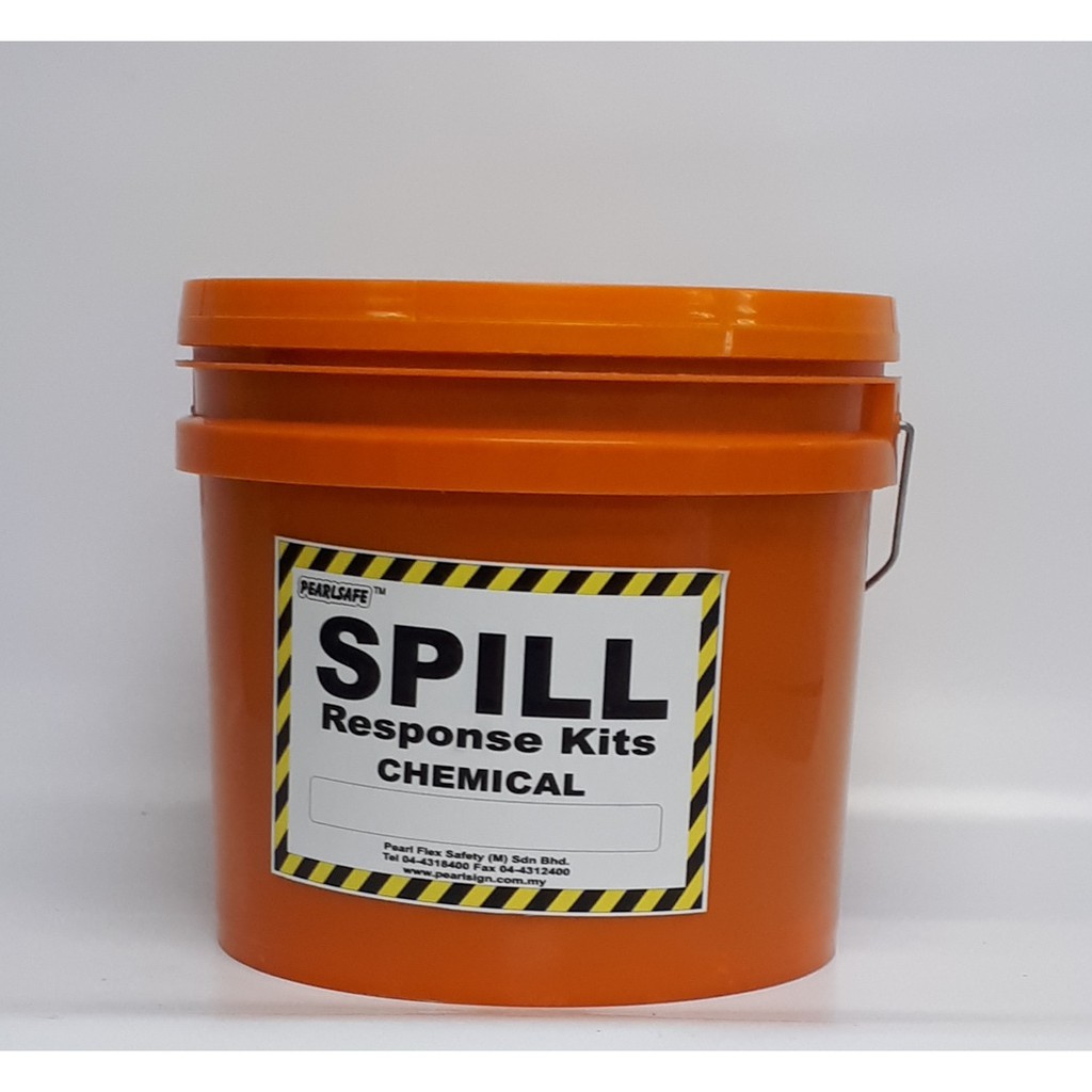 18 Liters Spill Kit Chemical /Oil Spill kit 1 Unit/Pack Shopee Malaysia