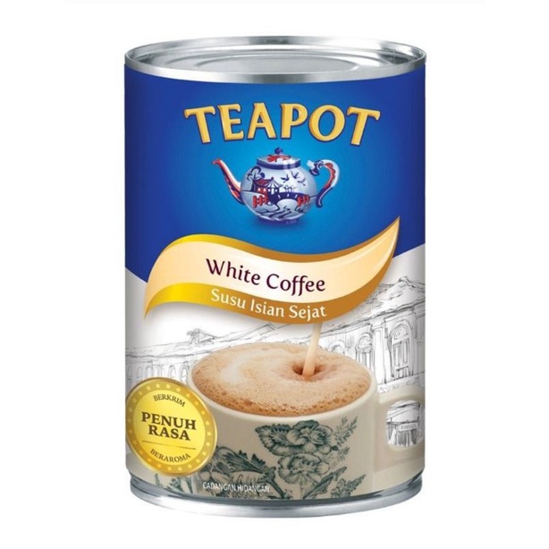 Teapot White Coffee Evaporated Filled Milk (390gm) NATIONWIDE DELIVERY