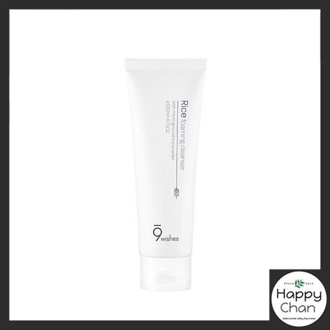 [9wishes] Rice Foaming Cleanser 120 ml Shopee Malaysia