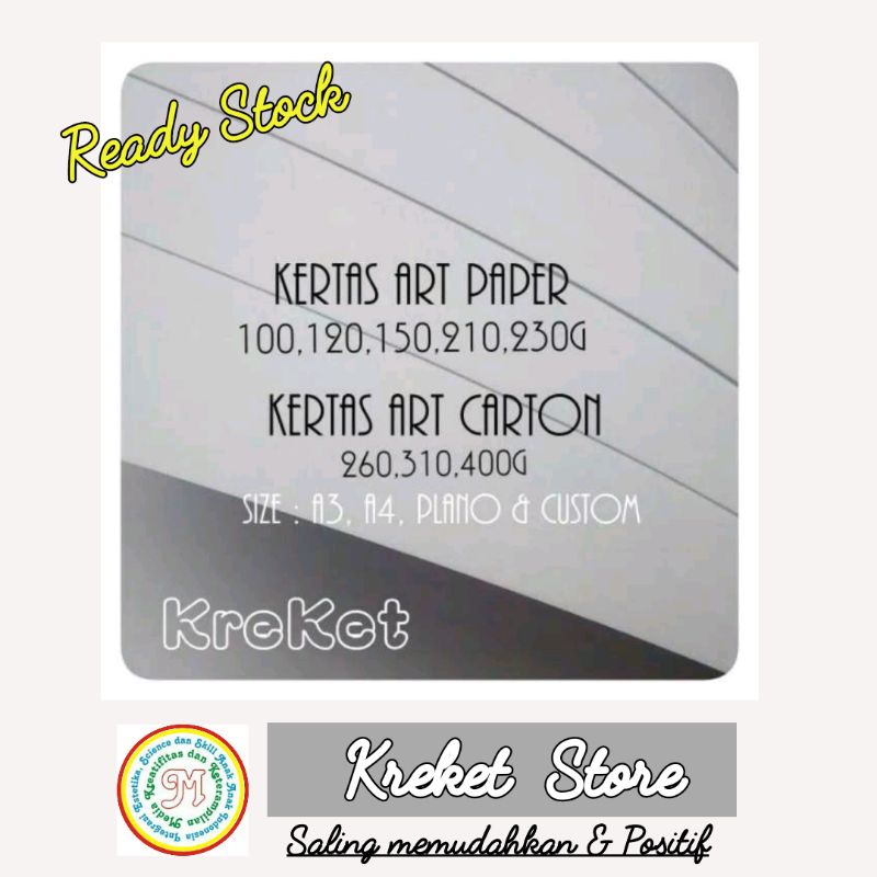 Art paper plano 150g Shopee Malaysia