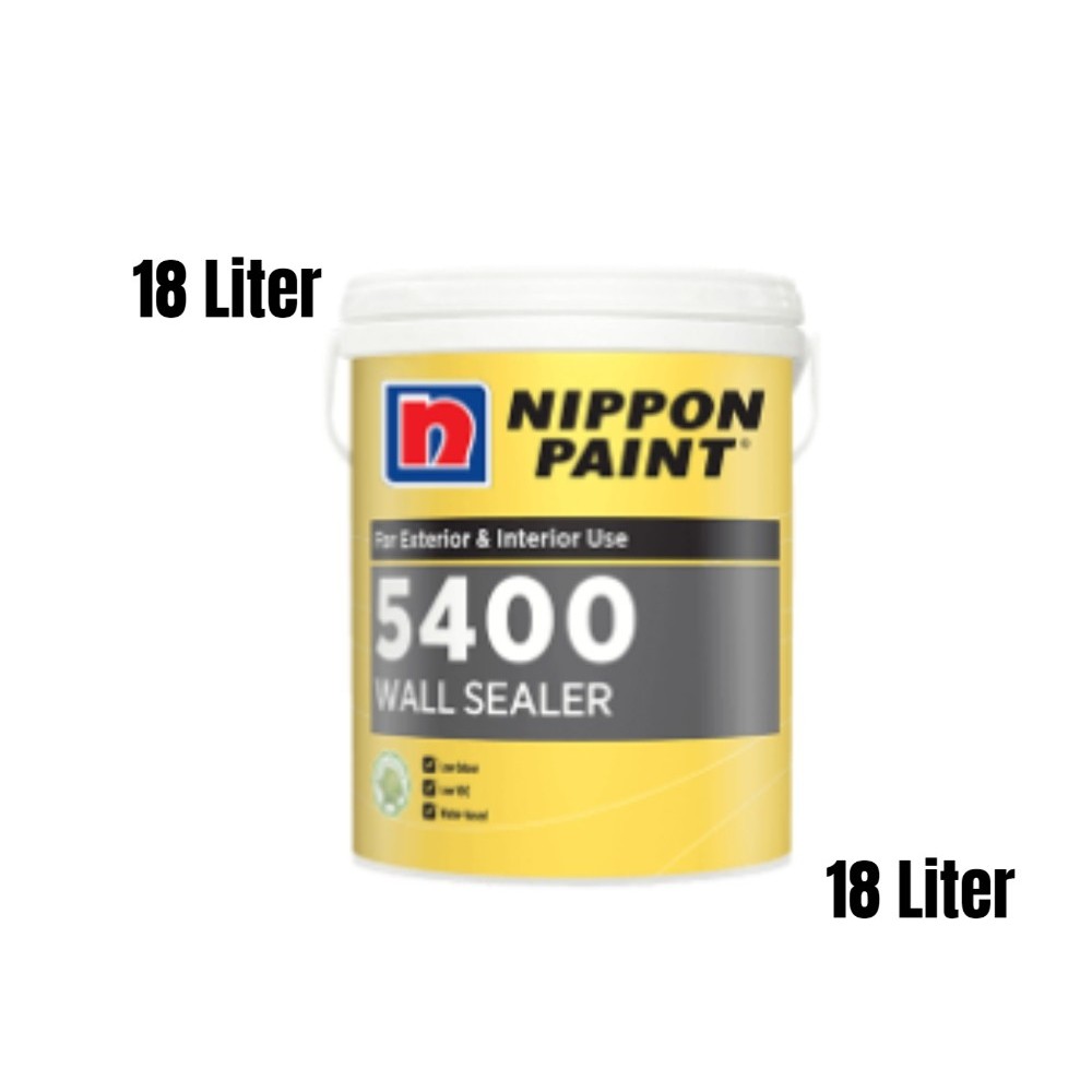 Nippon Paint 5400 Wall Sealer / Cat Undercoat Dinding Rumah 18 Liter