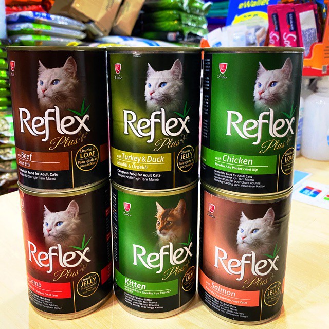 Reflex plus cat canned food 400g Shopee Malaysia