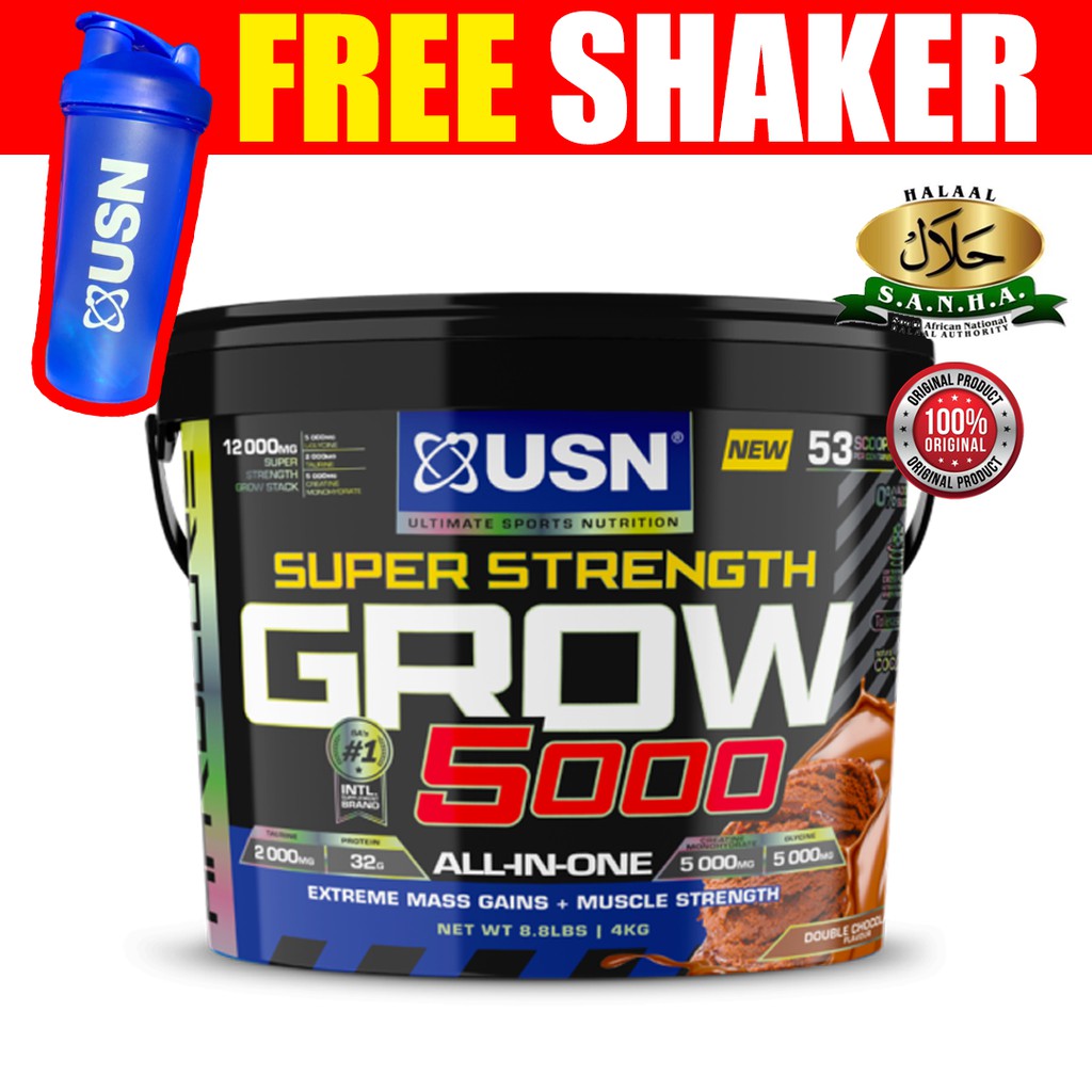 USN Super Strength Grow 5000 AllInOne Extreme Mass Gains And Muscle
