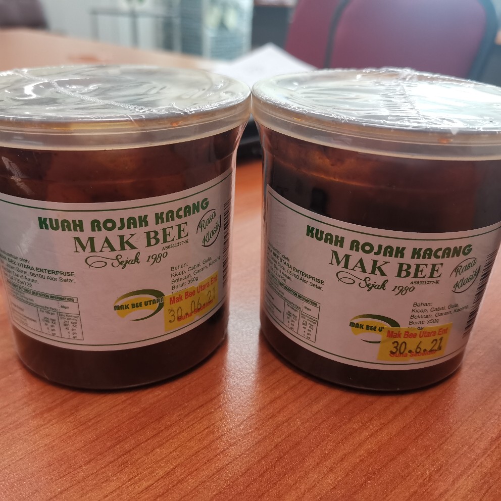 [TERMURAH] Kuah Rojak Kacang MAK BEE 100 ORIGINAL 350gram