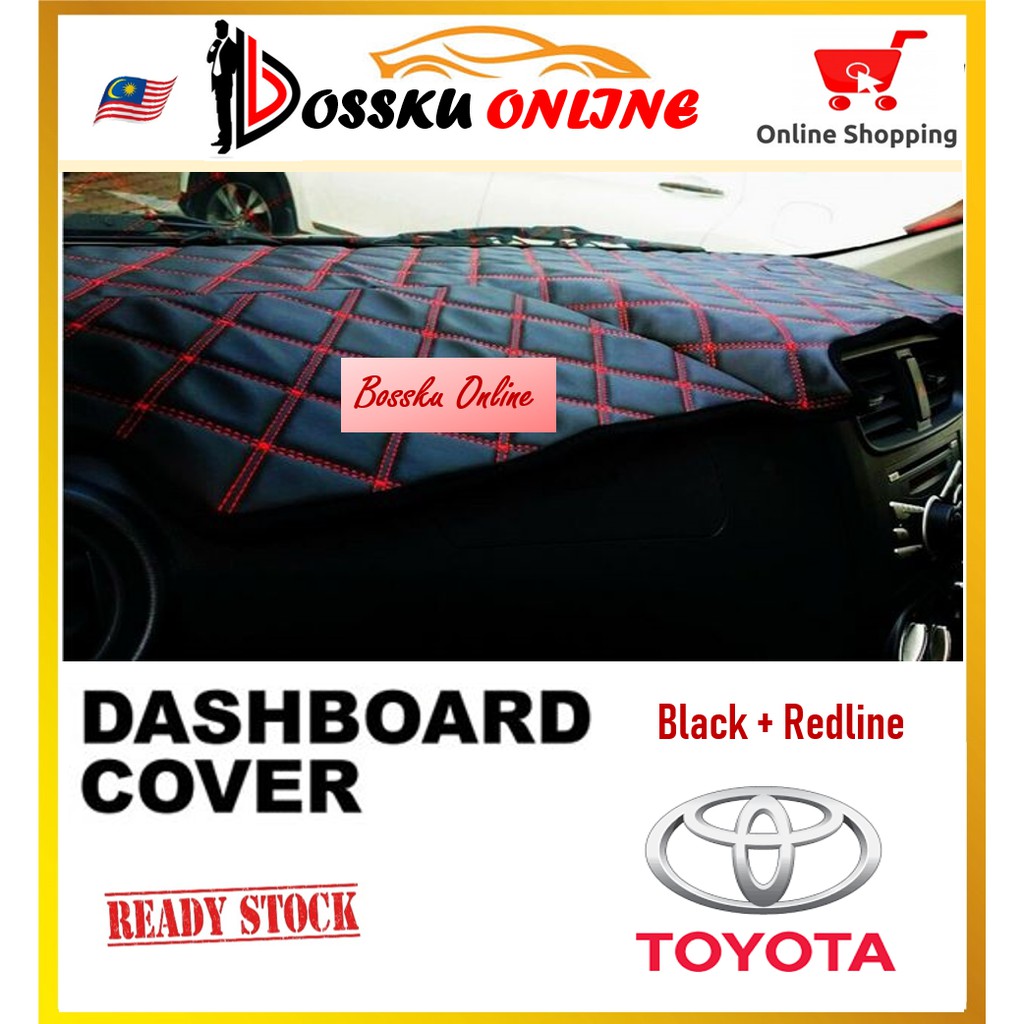 TOYOTA AVANZA INNOVA CAMRY VIOS REVO VIGO Dashboard Cover Black Oem