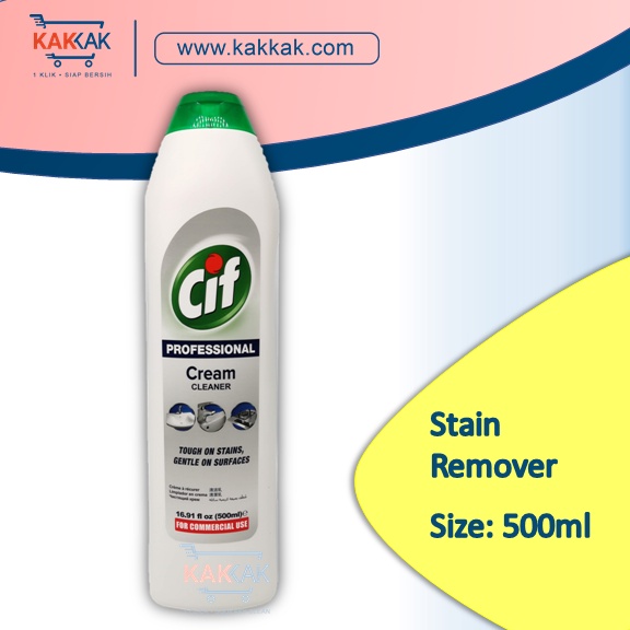 Cif Professional Cream Cleaner Liquid 500ml Shopee Malaysia