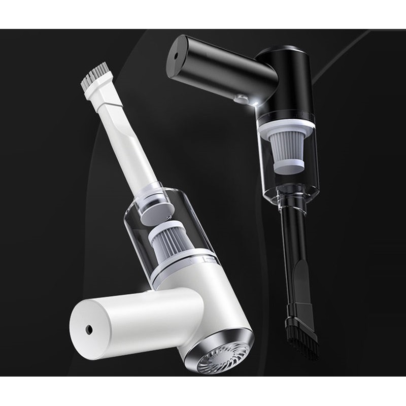 Hair Dryer Style Cordless Car Vacuum Cleaner Portable Vacuum Wireless