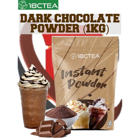 18CTEA DARK CHOCOLATE ICE BLENDED POWDER 1KG INSTANT POWDER ICE BLENDED
