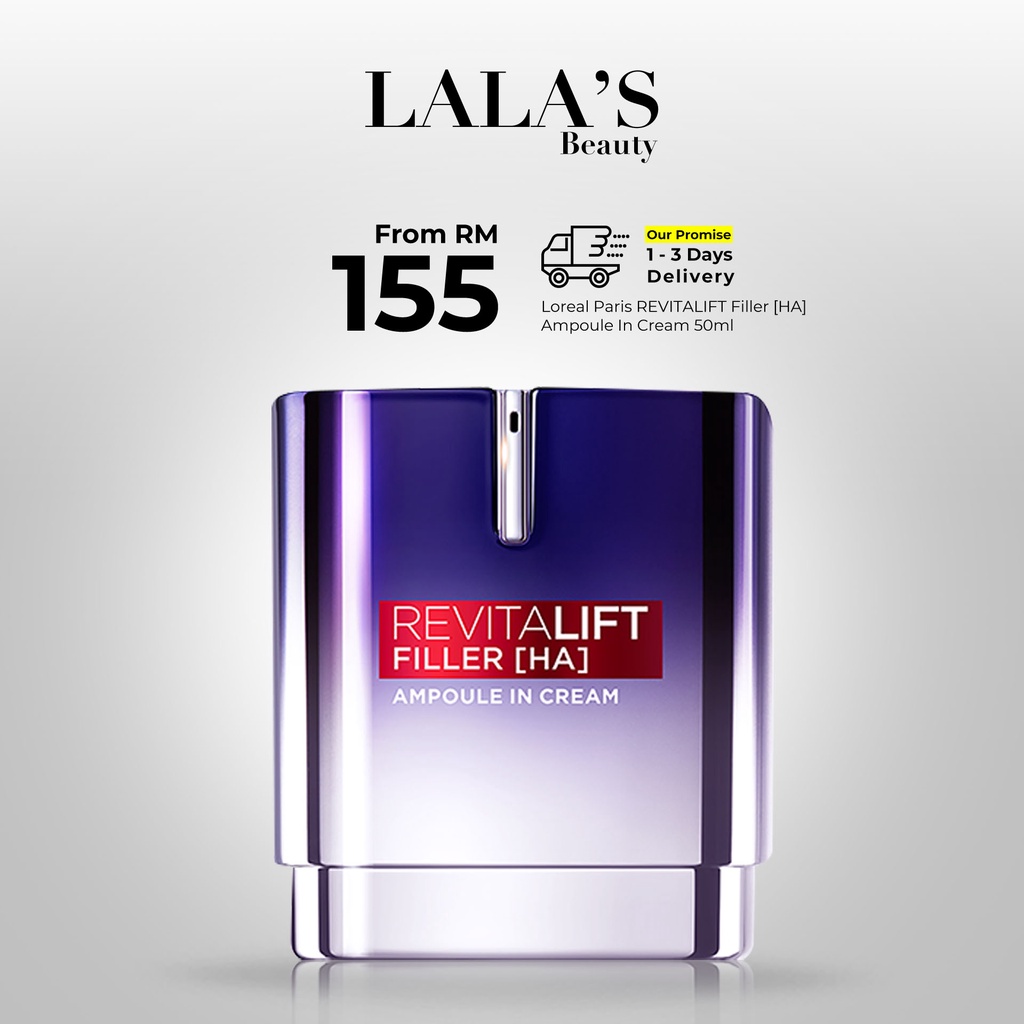 Loreal Paris REVITALIFT Filler [HA] Ampoule In Cream 50ml Shopee Malaysia