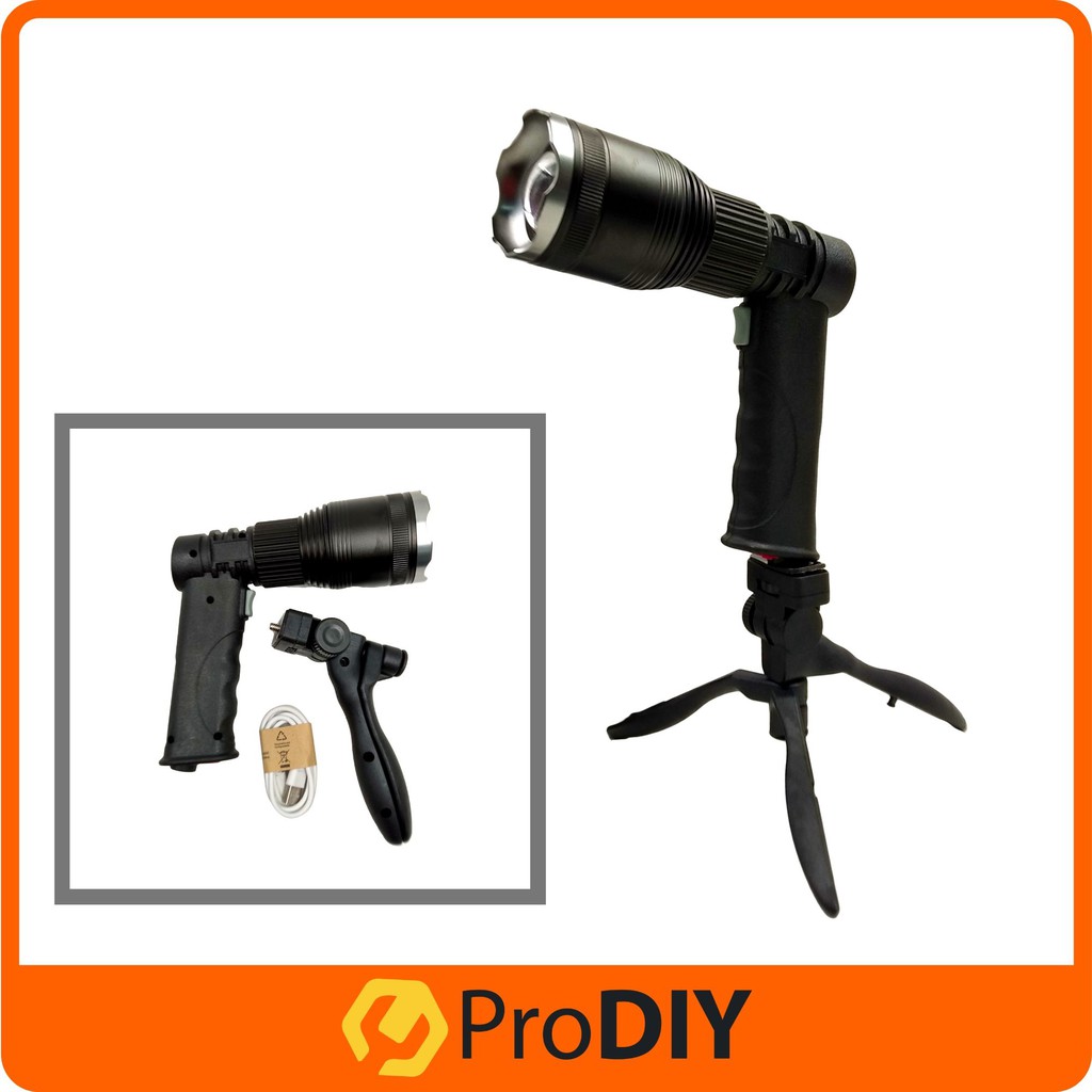 W535 RECHARGEABLE MULTIFUNCTIONAL PISTOL LIGHT TORCHLIGHT Fishing