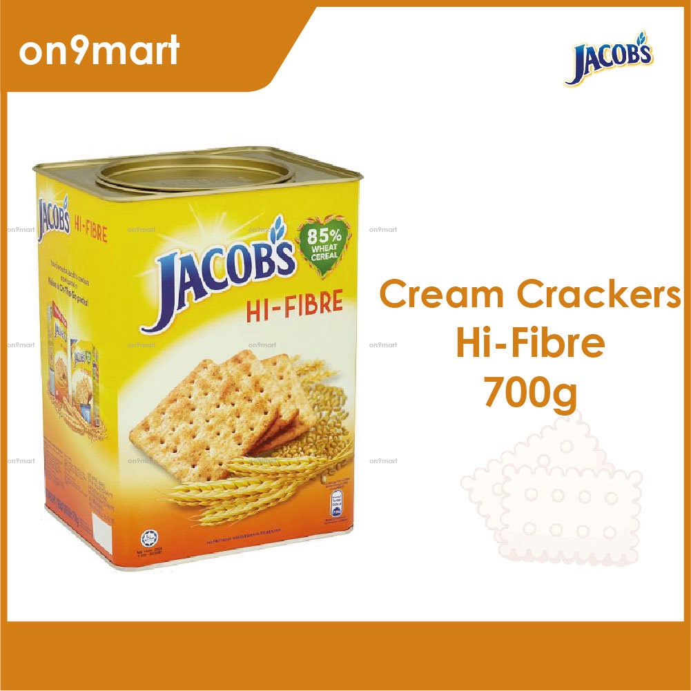 Kraft Jacob's High Fibre Wheat Cracker 600g/700g (EXP 20/02/2023