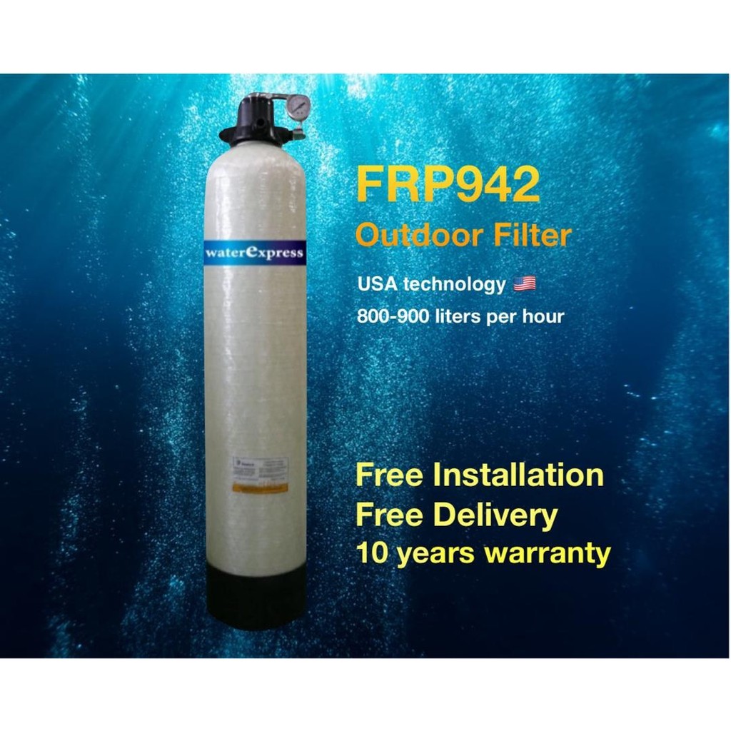 Outdoor/Whole House Water Filter FRP 942 900Ltrs/Hr With 6 Levels