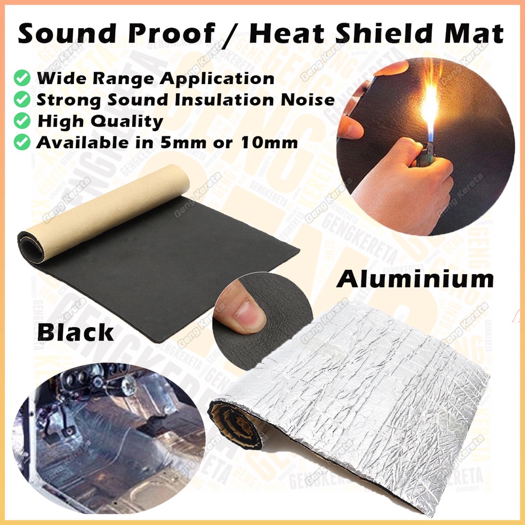 Car Sound Deadening 5mm / 10mm Thick High Quality Deadening