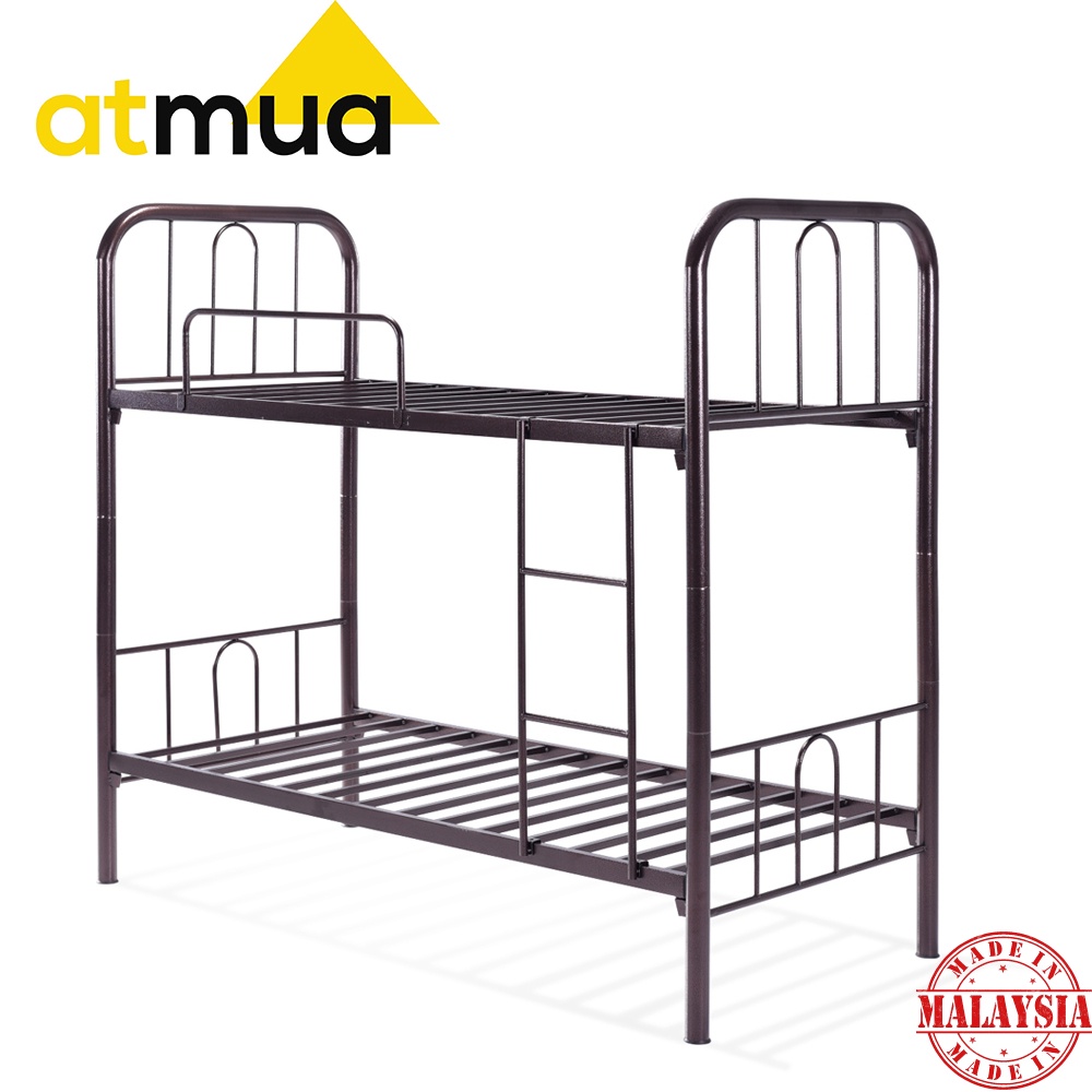 Atmua Furniture Kato Bunk Bed Double Decker Single Size Double Decker