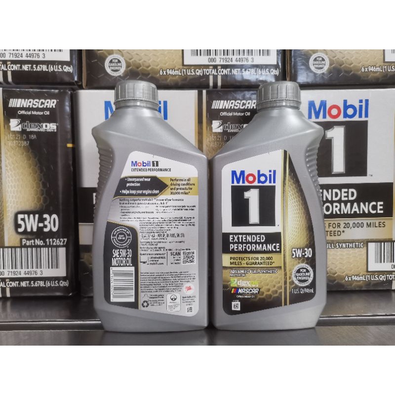(MADE IN USA) Mobil 1 Extended Performance 5w30 Fully Synthetic Engine