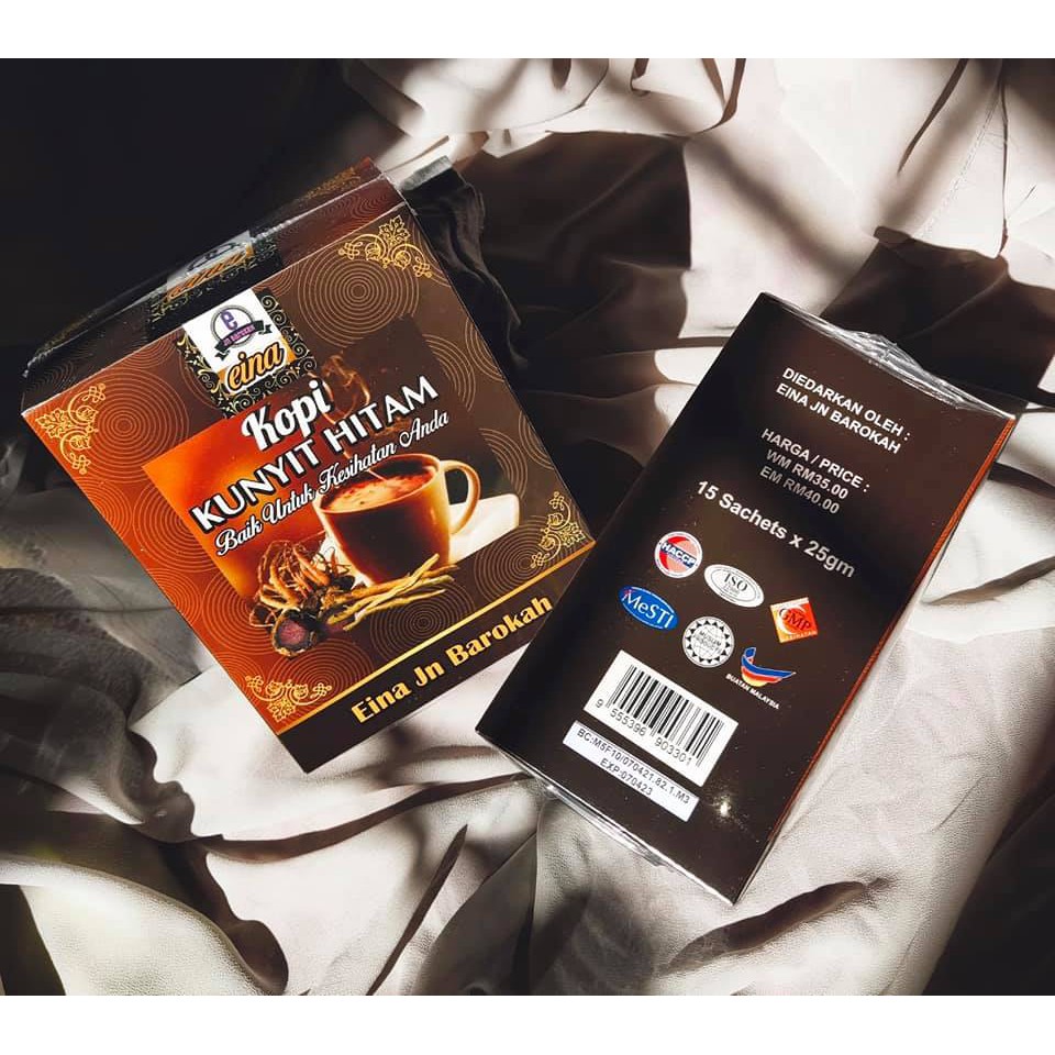 Kopi Kunyit Hitam [Eina Jn Barokah] Shopee Malaysia