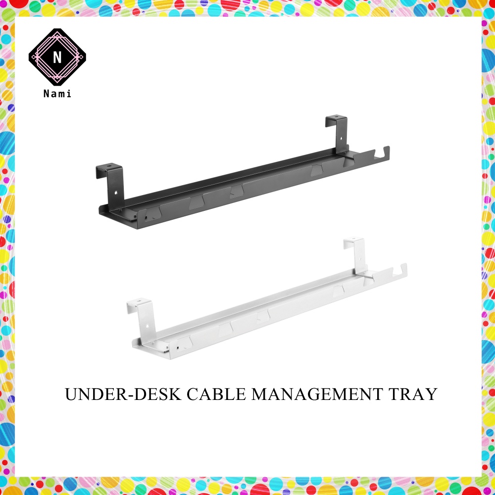 Brateck Cable Management Tray Under Desk Enjoy the clean desk without