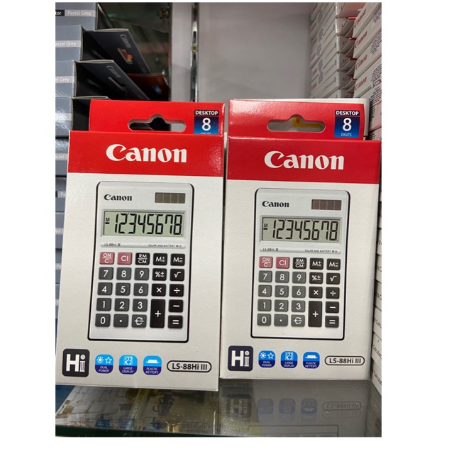 💯 Original Canon LS-88 Hi lll CALCULATOR | Shopee Malaysia